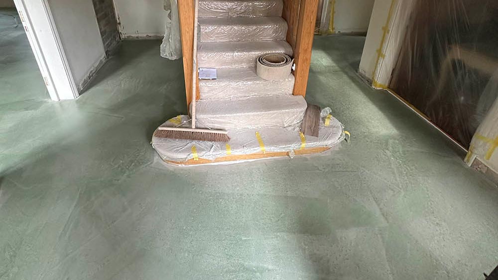 Floor preparation